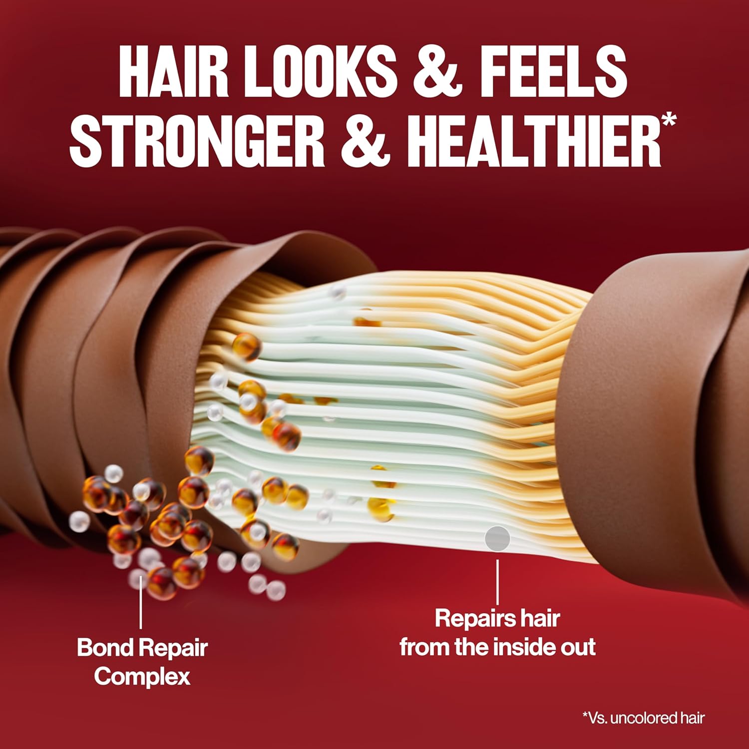 Revlon ColorSilk with Bond Repair Complex, Permanent Hair Color, 100% Gray Coverage, Ammonia Free Hair Dye, Vegan Keratin, 37 Dark Golden Brown