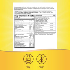 Nature's Way Alive! Daily Energy Multivitamin 22 Vitamins and Minerals 60 Tablets