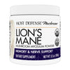 Host Defense Lion's Mane Mushroom Mycelium Powder for Mental Clarity & Focus, 100g