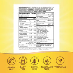 Nature's Way Alive! Prenatal Premium Gummy Multivitamins, High Potency Folate, Plant Based DHA, Vegetarian, Fragrance and Lemon Flavored, 75 Gummies (قد تختلف العبوة)