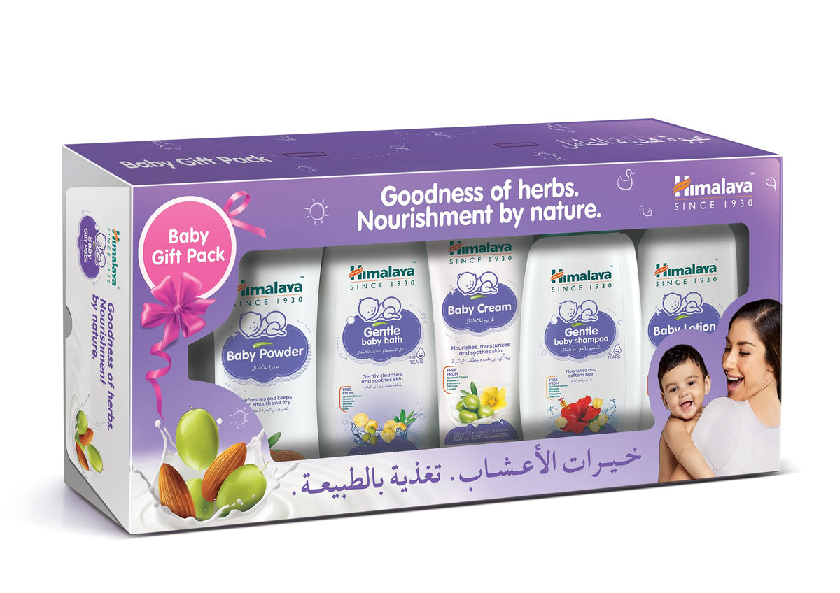 Himalaya Baby Care Gift Pack - Free from Synthetic Colors, Parabens, Phthalates & Sulphates, Gentle Baby Products