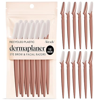 Kitsch, Facial Dermaplaner, 12 Count