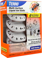 Terro Multi Surface Liquid Ant Baits with Adhesive Strips for Discreet baiting