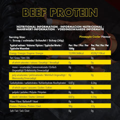 Nxt Nutration Beef Protein Isolate 1.8 Kilo Pineapple Flavor 27 g Protein Per Serving Protein-015
