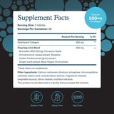 Youtheory Men's Joint Collagen with 18 Amino Acids - Joint Support Supplement with Boswellia Extract, Ginger & Black Pepper* - Dairy, Soy & Gluten Free - 120 Tablets