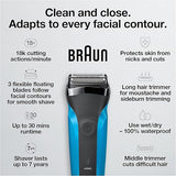 Braun Series 3 310S Electric Shaver for Men, Wet & Dry, Blue