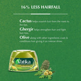 Vatika Naturals Hair Fall Control Cream 140ml - Strengthens Weak Hair