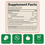 حلوى فطر  Lion's Mane  من  Fungies، لدعم صحة الدماغ، والتركيز، والذاكرة، والمزاج.