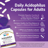 21st Century Acidophilus Probiotic Blend For Digestive & Gut Health, 100 Capsules