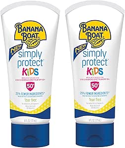 Banana Boat Kids Mineral Sunscreen SPF 50 (Twin Pack)