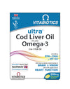 Vitabiotics Ultra Cod Liver Oil Plus Omega-3 (Orange Flavour) - 60 Capsules
