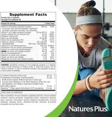 NaturesPlus Hema-Plex Iron - 60 كبسولة سريعة المفعول - 85 مجم من الحديد المخلبي + فيتامين سي والبيوفلافونويدات لخلايا الدم الحمراء الصحية - نباتي وخالي من الجلوتين - 30 وجبة 