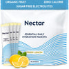 Nectar Hydration Packets - Electrolytes Powder - No Sugar or Calories - Organic Fruit Liquid Daily IV Hydrate