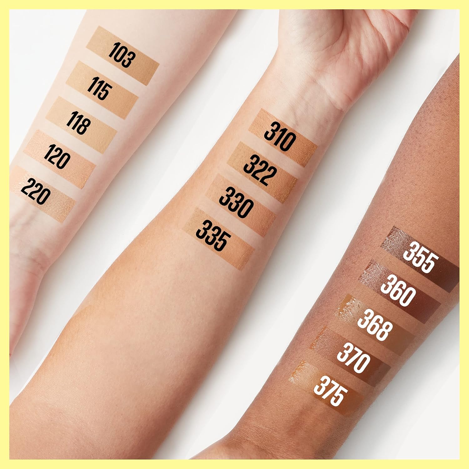 مكياج مايو بيلين Fit Me Tinted Moisturizer، تغطية طبيعية، لون 370، خفيف ومرطب.