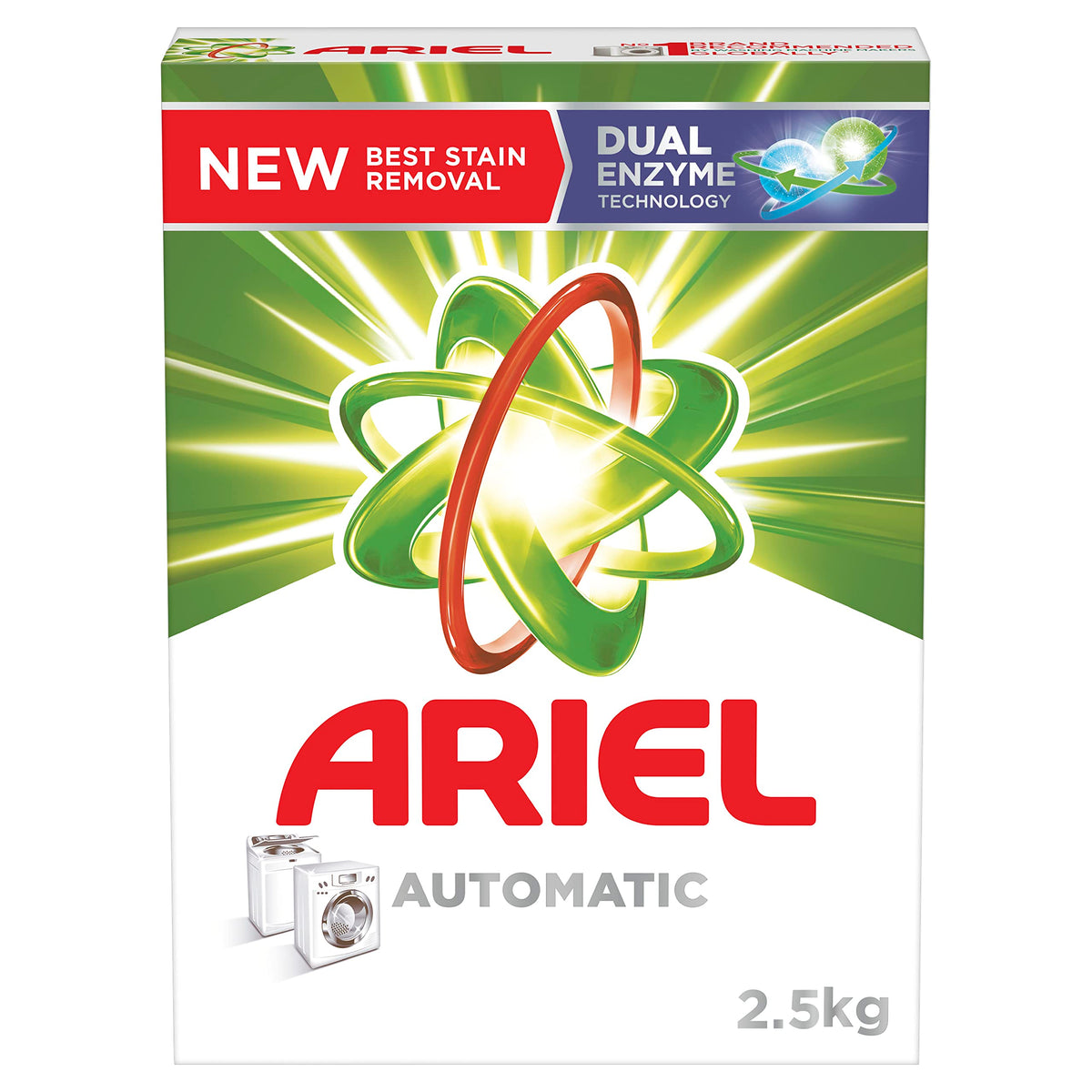 Ariel Automatic Powder Laundry Detergent - Original Scent, 2.5 Kg