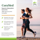 CuraMed Better Than Turmeric Curcumin - Anti-Inflammatory 750mg 120 Softgels
