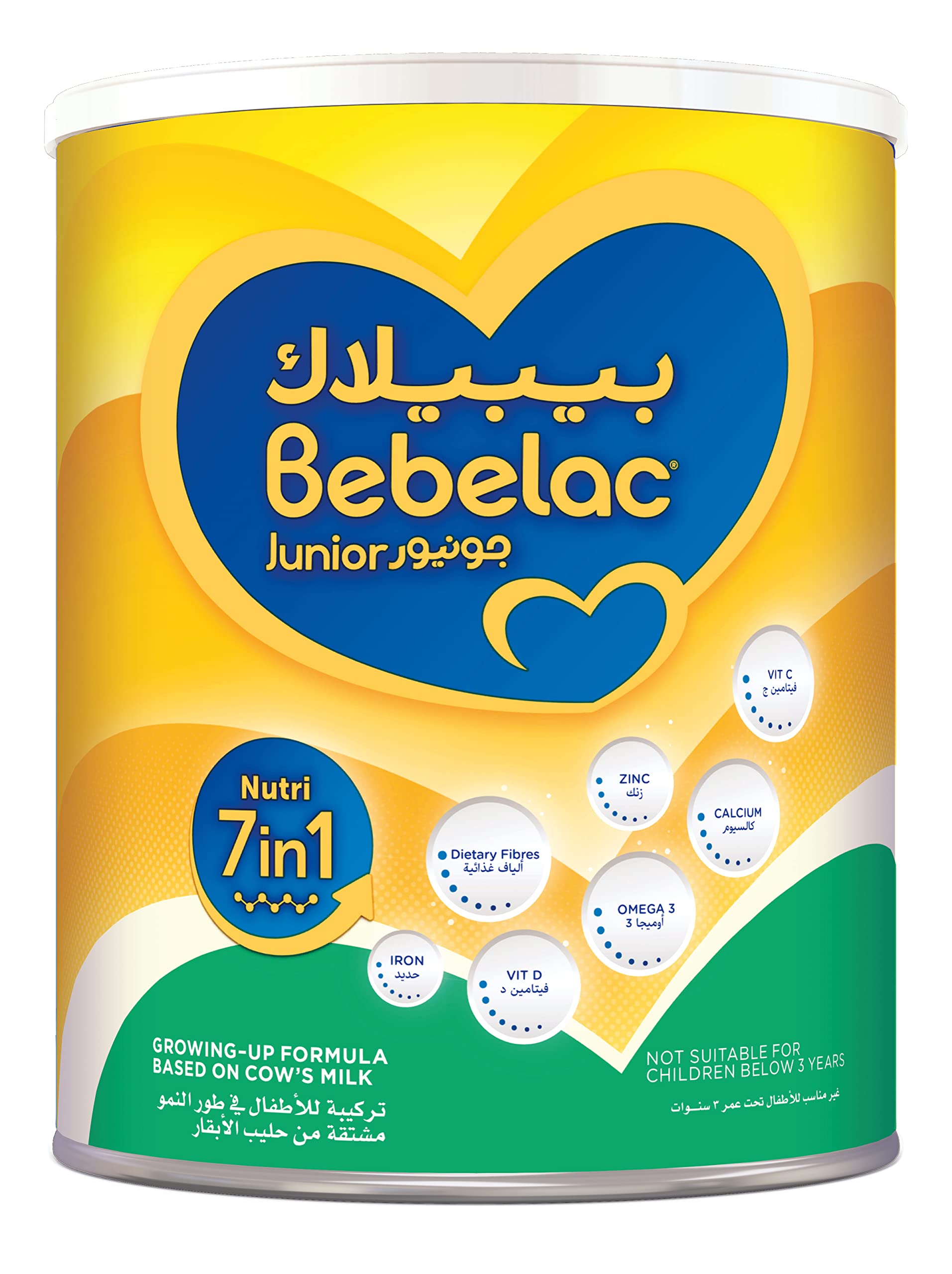 Bebelac Junior 4 Growing Up Milk Powder - Stage 4 (3-6 Years), 400g