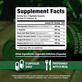 مكمل هرموني للرجال مع L-Arginine و Tongkat Ali لتعزيز القوة والعضلات