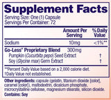 AZO Bladder Control with Go-Less Daily Supplement | Helps Reduce Occasional Urgency, leakage due to laughing, sneezing and exercise††† | 72 Capsules