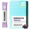 Humantra أكياس ترطيب - صفر سعرات حرارية، صفر سكر، معزز ترطيب إلكتروليتي غني بالمعادن الأساسية، يدعم وظائف المناعة والأيض، نكهة توت البيلسان (٢٠ كيس)
