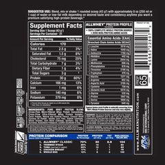 ALLMAX Nutrition AllWhey Classic 100 Whey Protein Chocolate 2 lbs 907 g