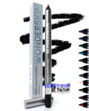 قلم eyeliner أسود قابل للتحديد، مقاوم للخدش، طويل الاستخدام، لون ليكوريس