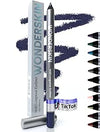 Wonderskin 1440 Longwear Black Waterproof Eyeliner Pencil - Sharpenable Black Eyeliner Pencil and Smudge Proof Eye Liner Pencils (Liquorice
