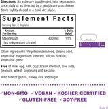 Bluebonnet Nutrition Magnesium Citrate 400mg for Muscle & Nerve 120 Caplets