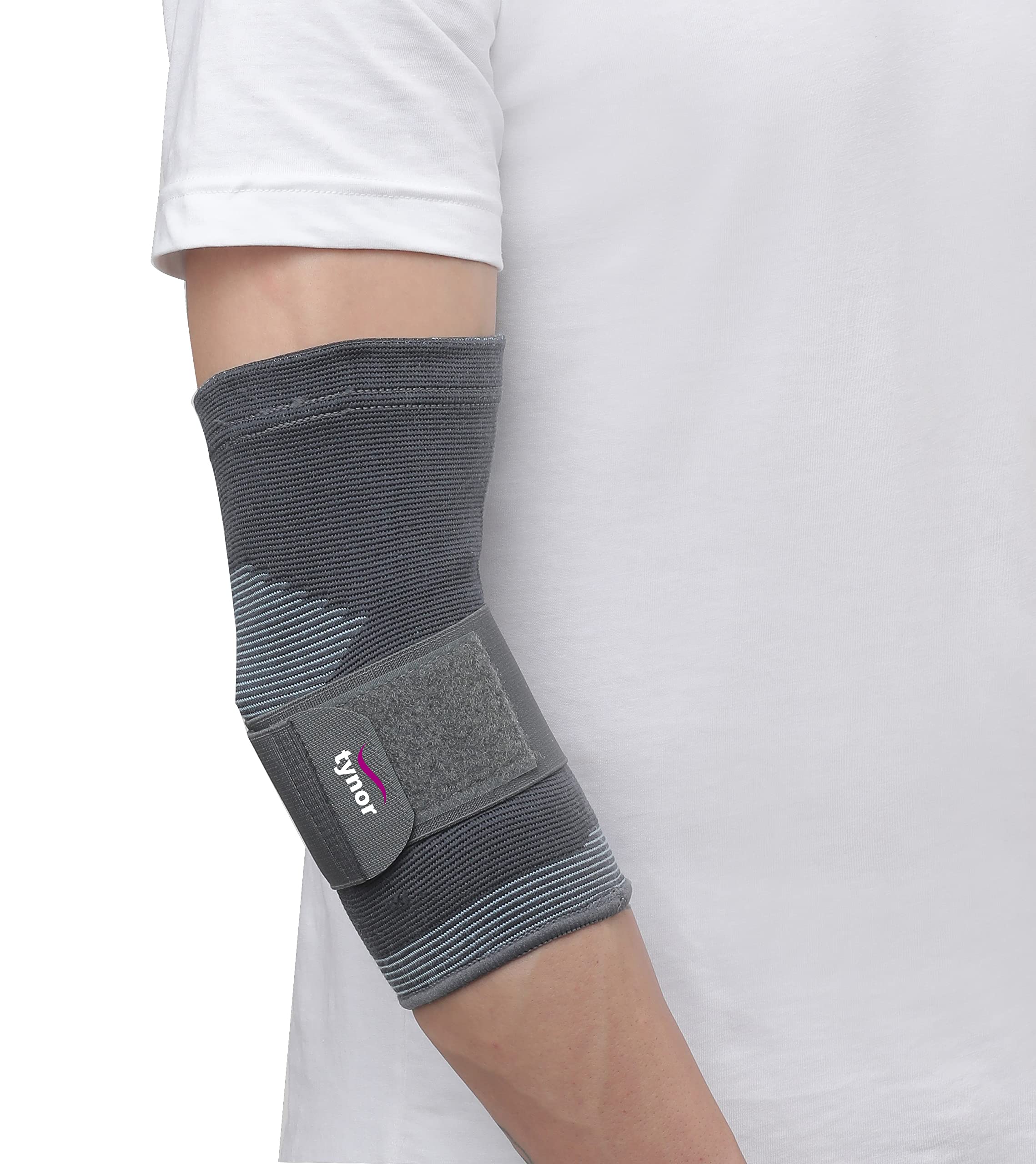 Tynor Elbow Support - Grey, Medium (1 Unit)