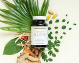 Hair, skin, and nails vitamins with biotin and collagen for beauty support.