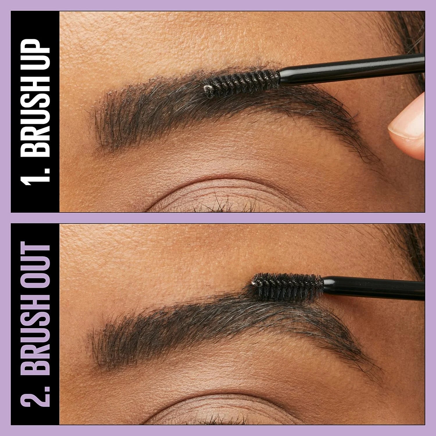 Maybelline Brow Fast Sculpt eyebrow mascara: Black Brown shade for shaping and defining eyebrows.