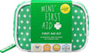 Mini First Aid Kit - 90-Piece Complete Kids First Aid Kit with Plasters, Bandages, Burn Gel & Medical Tools - Portable Safety Kit for Car, Home, Office, Travel & Camping