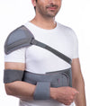 Tynor Elastic Shoulder Immobiliser - Large, Grey | Post-Injury Support