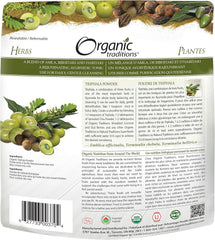 Organic Traditions Triphala Powder | 200 g | Blend of Amla, Bibhitaki, and Haritaki | Ayurvedic Rejuvenating Tonic for Daily Cleansing