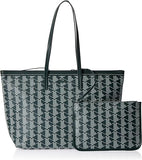 Lacoste Women's Zely Grained Tote Bag with Pouch - Chic & Practical