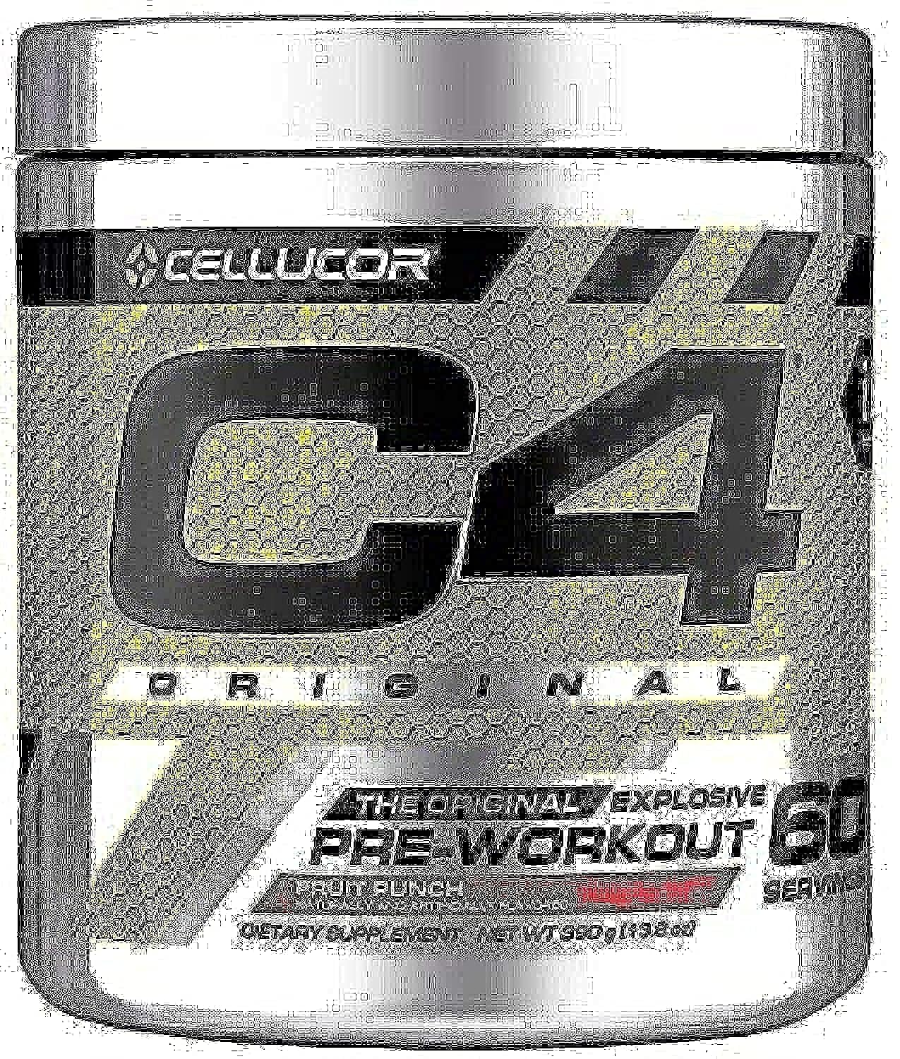 Cellucor C4 Original Pre-Workout Powder 60 Servings Fruit Punch - Explosive Energy