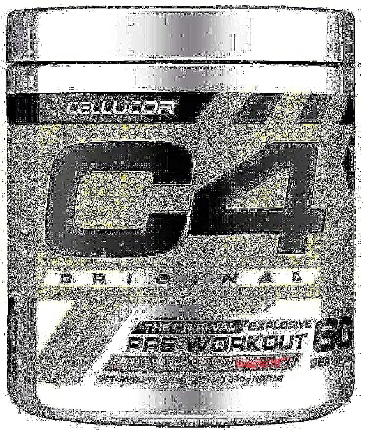 Cellucor C4 Original Pre-Workout Powder 60 Servings Fruit Punch - Explosive Energy