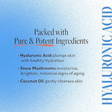 Derma E Ultra Hydrating Hyaluronic Acid Cleanser: pH-Balanced for Radiant Skin