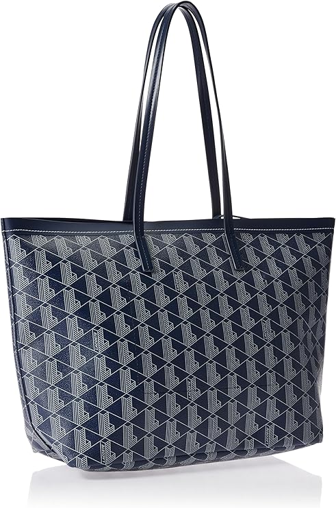 Lacoste Women's Zely Grained Tote Bag with Pouch - Chic & Practical