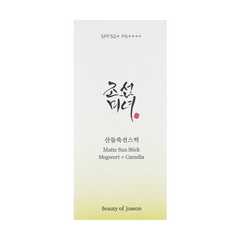 Beauty of Joseon Matte Sun Stick with Mugwort+Camelia 