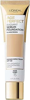 أفضل كريم أساس سيروم AVON Warm Ivory - لون 125 جرام مع عامل حماية من الشمس 30 لبشرة متوهجة