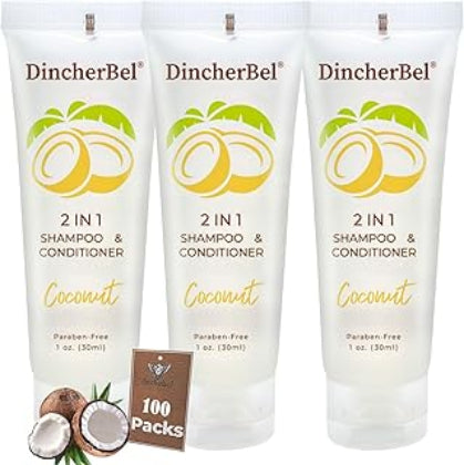 أفضل شامبو وبلسم ECO Amenities 2 في 1، 0.75 أونصة