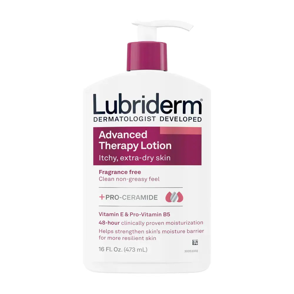 Lubriderm Advanced Therapy Daily Body Lotion With Vitamin E And B5 For Dry Skin 16 Fl Oz