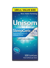 Unisom Nighttime Sleep-Aid Gels, Diphenhydramine HCI, 100 Count