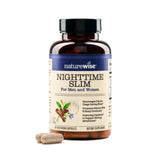 NatureWise, NightTime Slim, For Men and Women, 60 Vegetarian Capsules