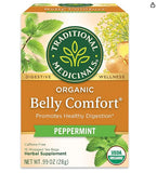 شاي Belly Comfort العضوي، 16 كيس شاي، لتحسين الهضم.