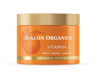 كريم جيل فيتامين سي من Avalon Organics، 48 غرام، يحتوي على فيتامين سي لتنعيم البشرة وتجديد الشباب.