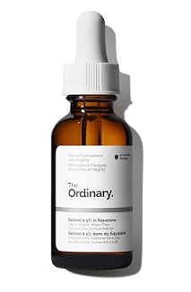 سيروم الريتينول 0.5% من The Ordinary في السكوالان لمكافحة الشيخوخة وتنعيم البشرة.