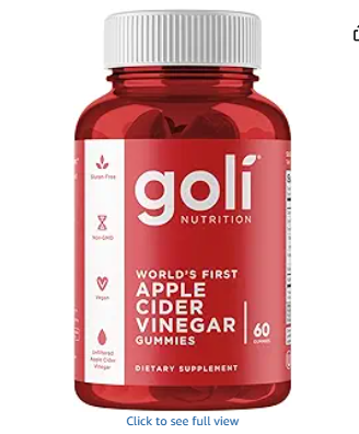 Goli Apple Cider Vinegar Gummies 60pcs