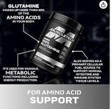 مسحوق L-Glutamine النقي من Muscletech، يعزز استعادة العضلات وينشط النمو.